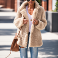 Mati - Gilet en imitation laine