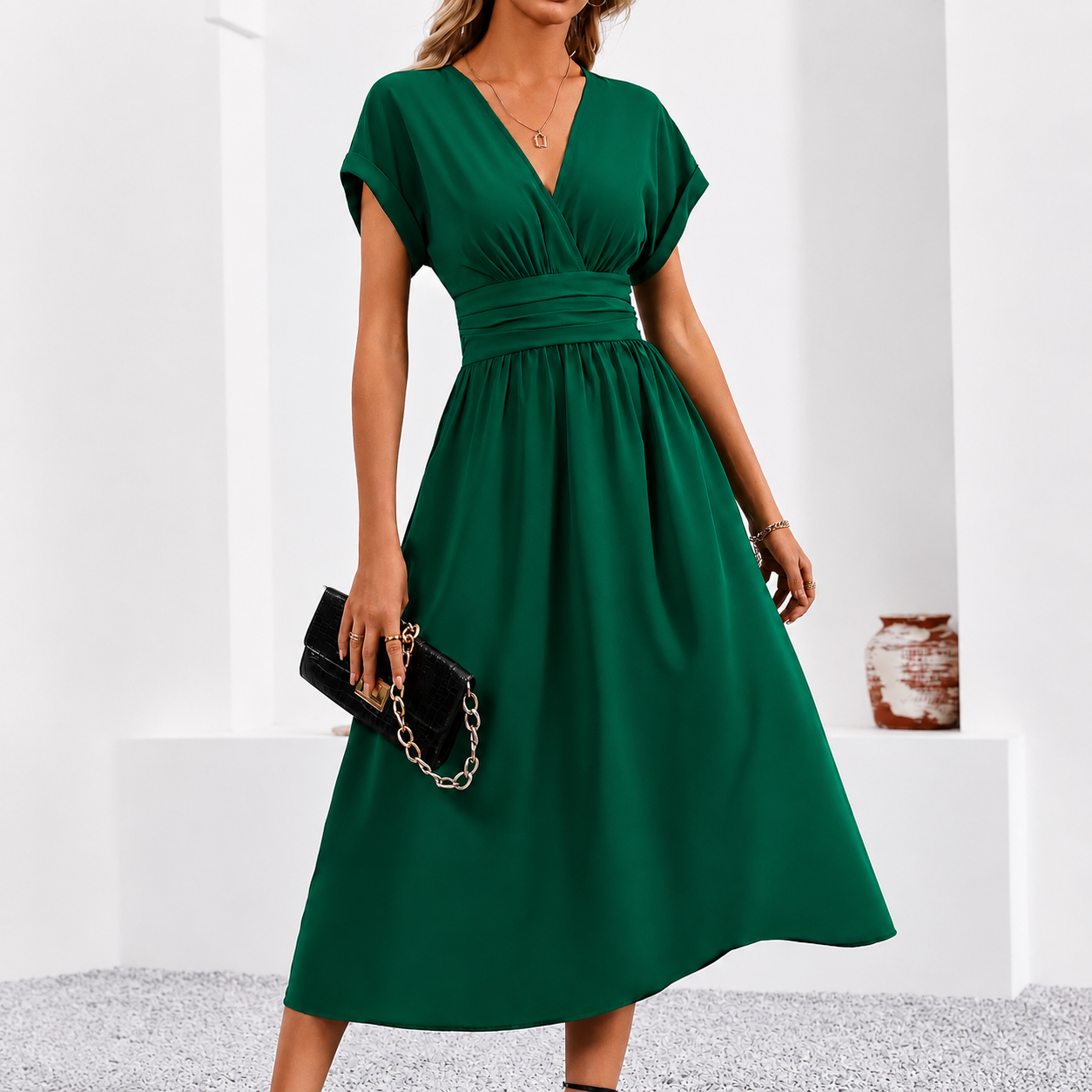Marlene - Robe Élégance Fluide