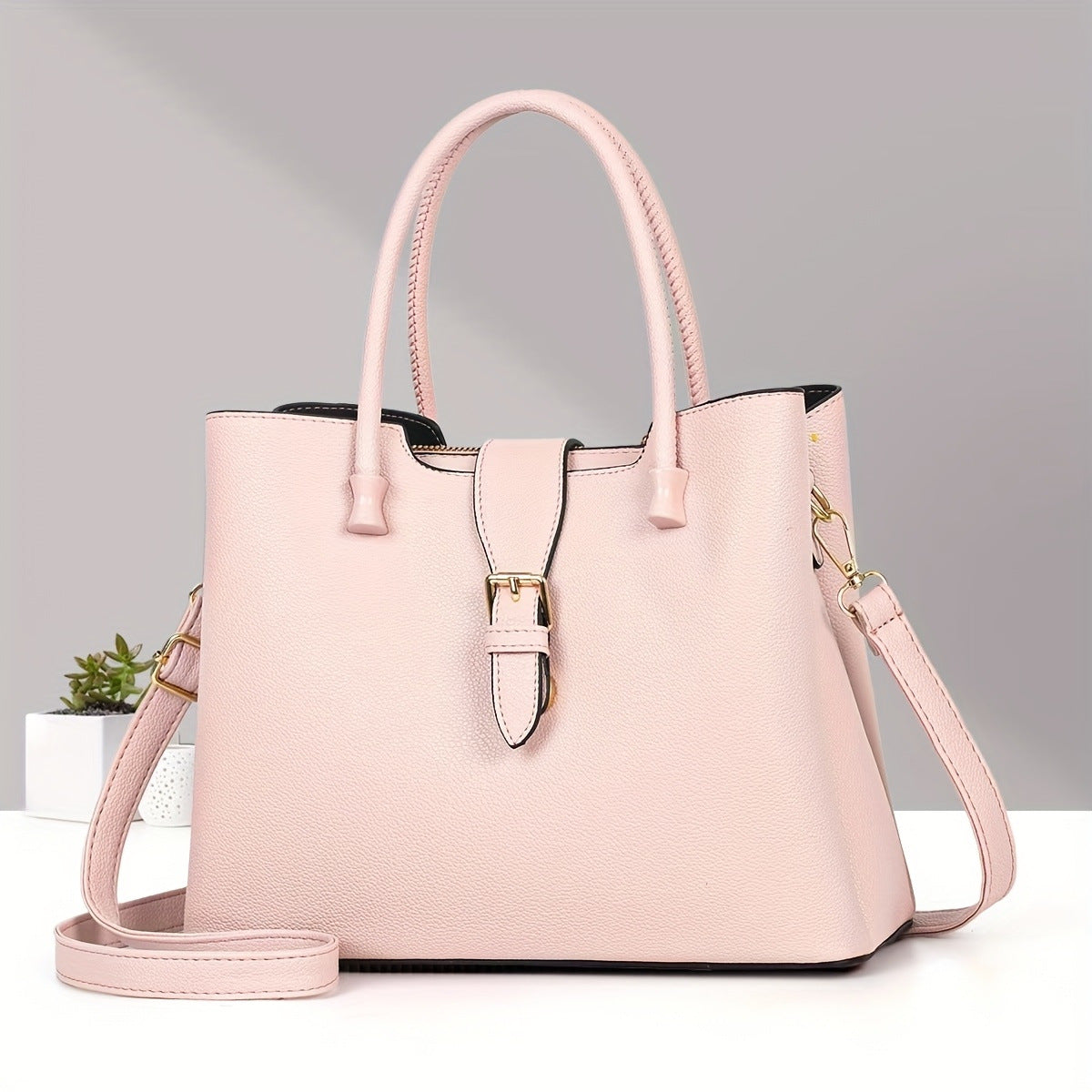 Cora - Bolso shopper de polipiel PU