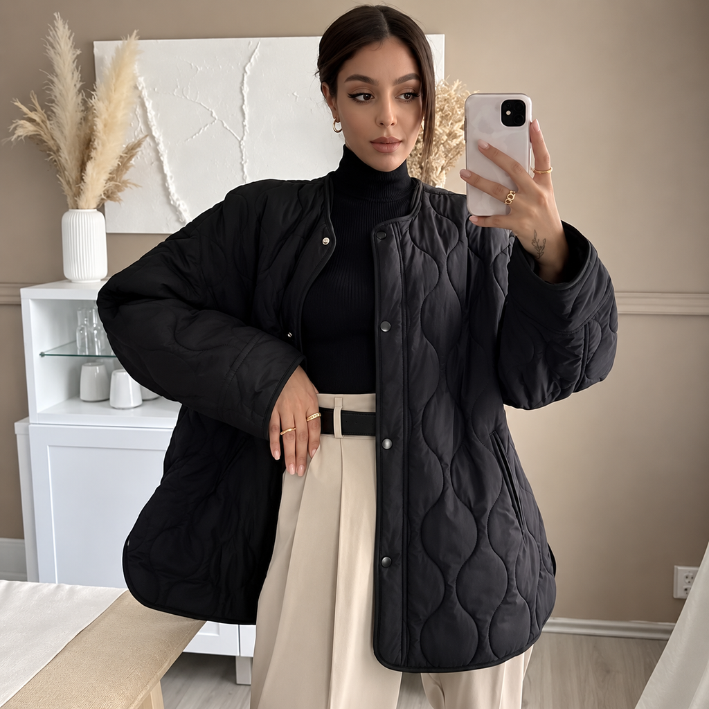 Alicia - polyester quilted jacket
