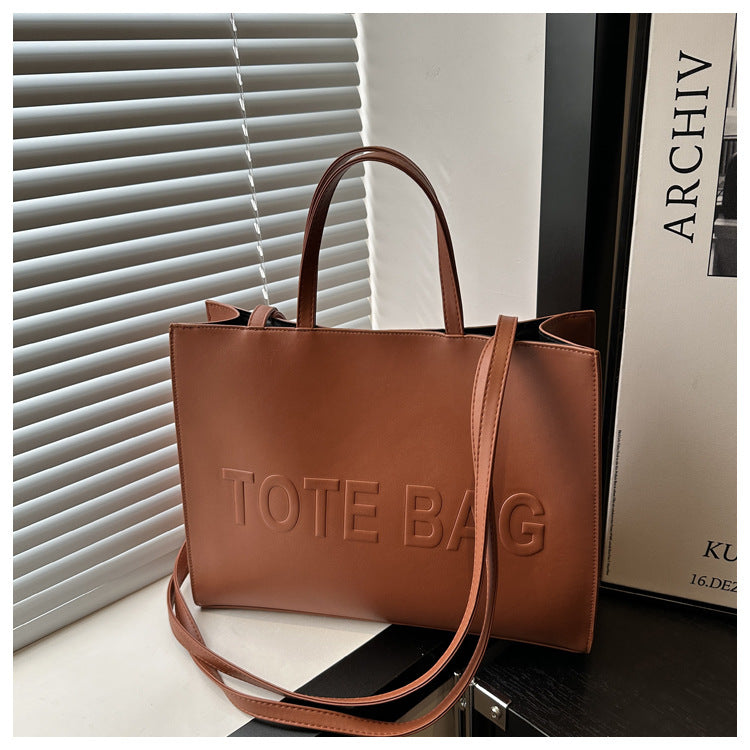 Lea - Tote Bag de piel sintética PU