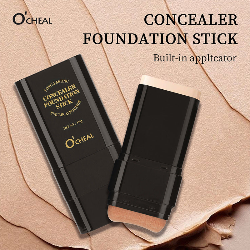 2-in-1 Cream Foundation and Concealer  Buildable Coverage and Long-Lasting 15 g
