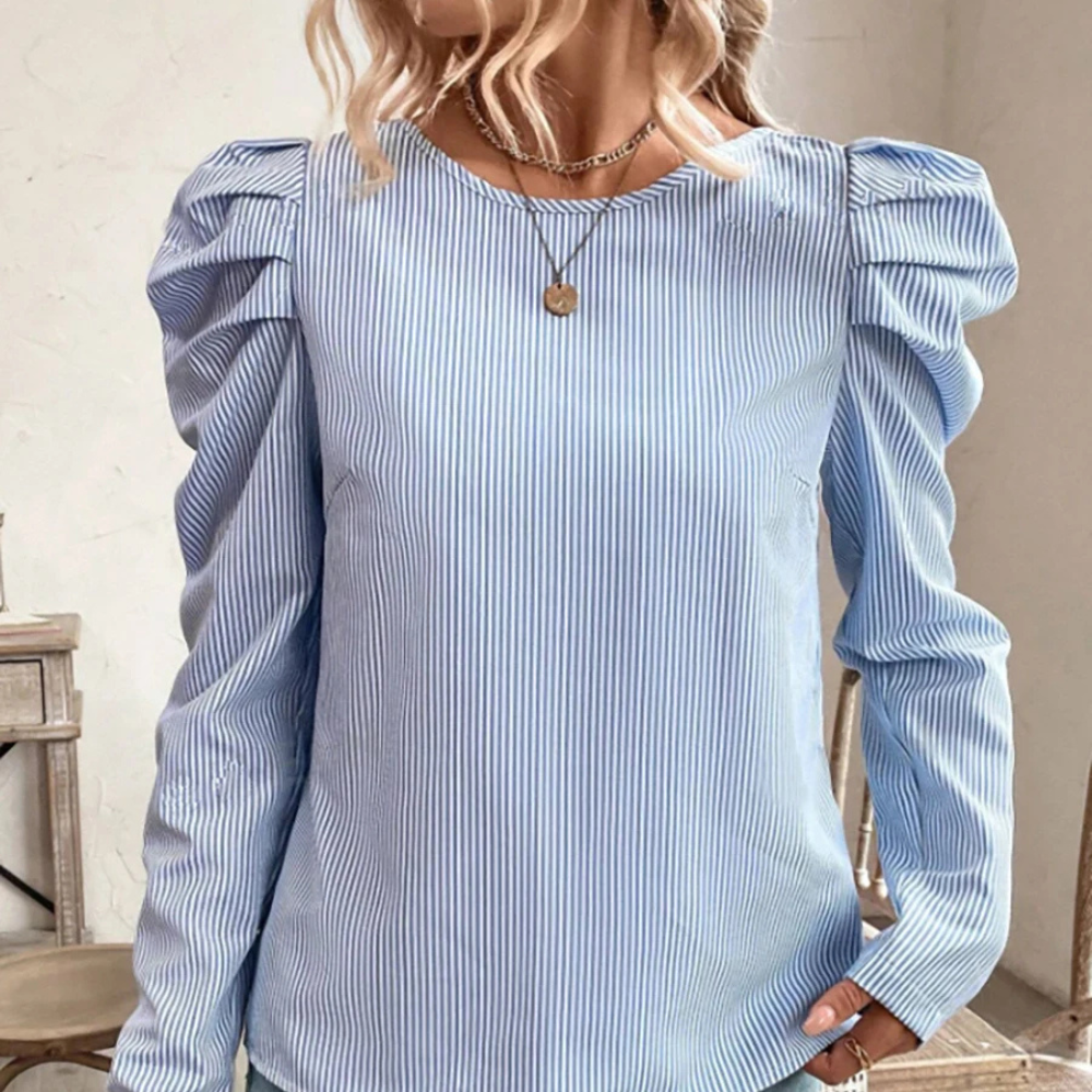 Venise – Casual Lightweight Striped Blouse