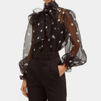 Leana - Polka Dot Blouse