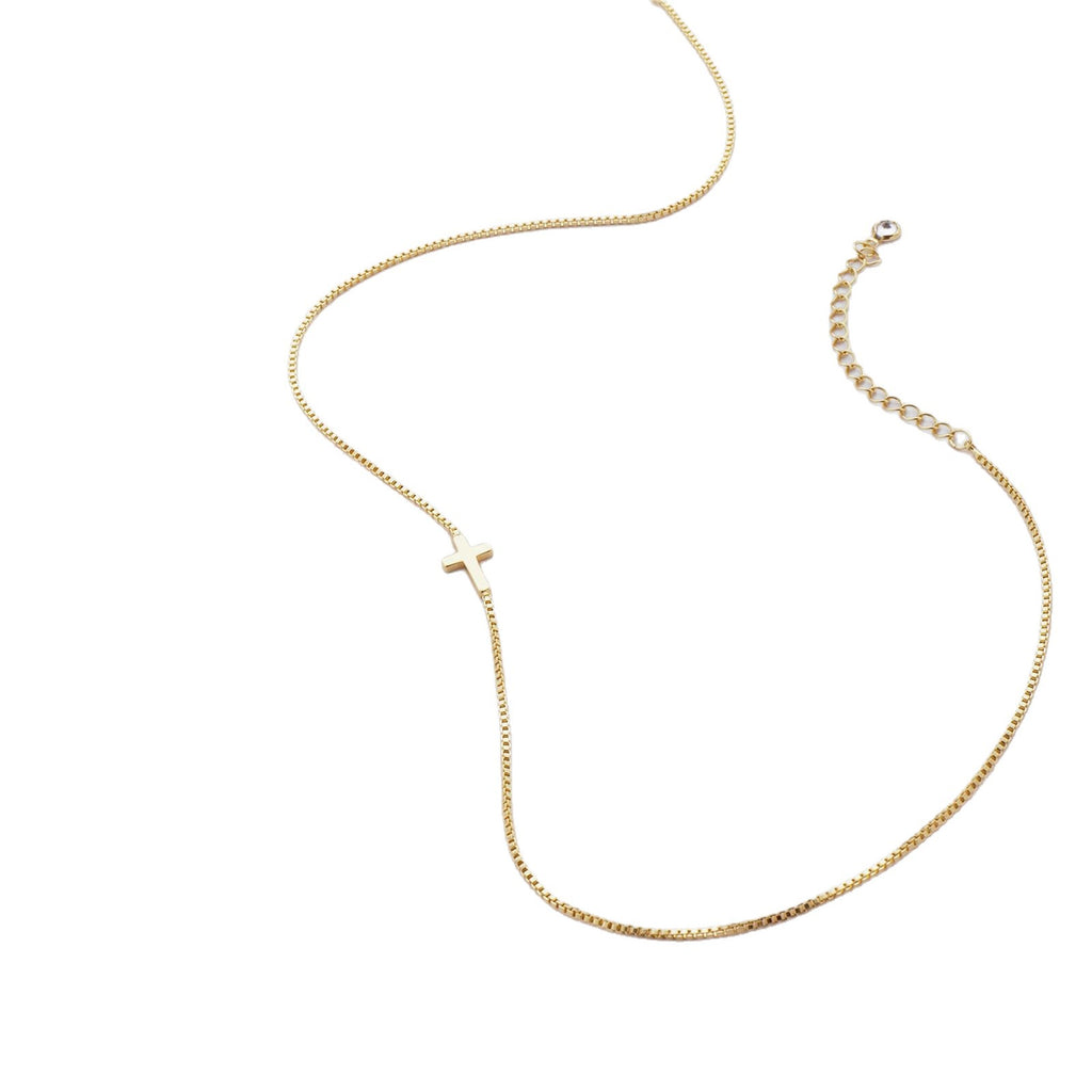 Stainless steel cross necklace