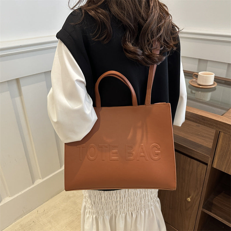 Lea - Tote Bag de piel sintética PU