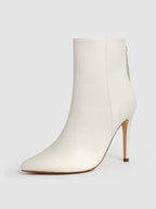 Briana – Botines de polipiel con tacón de aguja