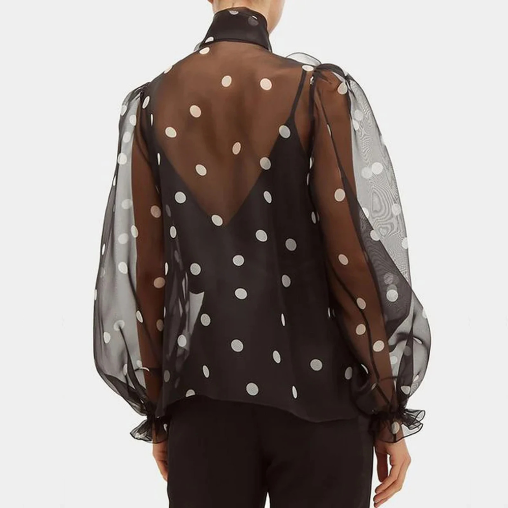 Leana - Polka Dot Blouse
