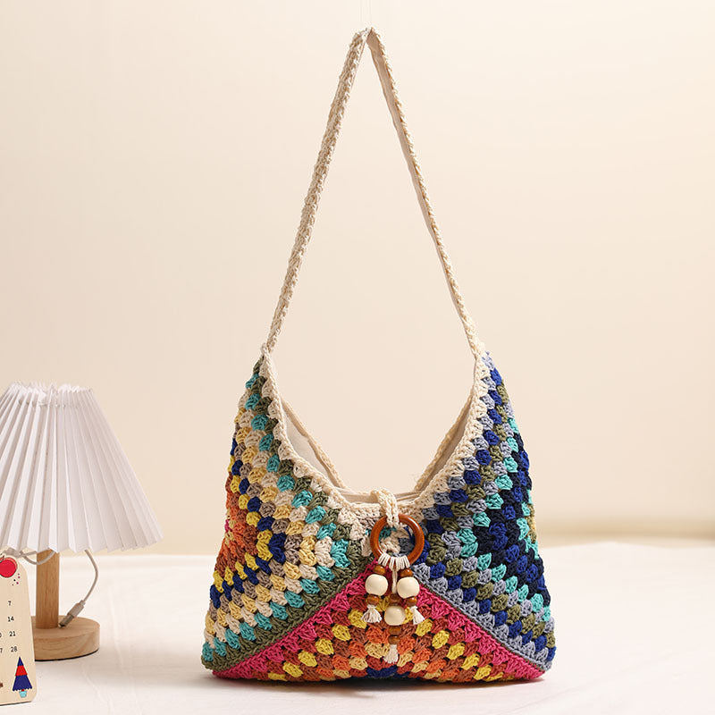 Emily - Bolso Boho de Algodón Trenzado