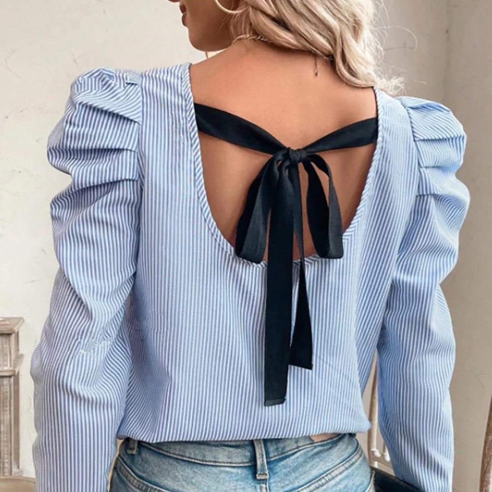 Venise – Casual Lightweight Striped Blouse