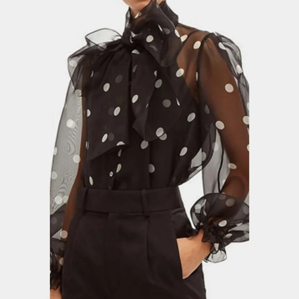Leana - Polka Dot Blouse