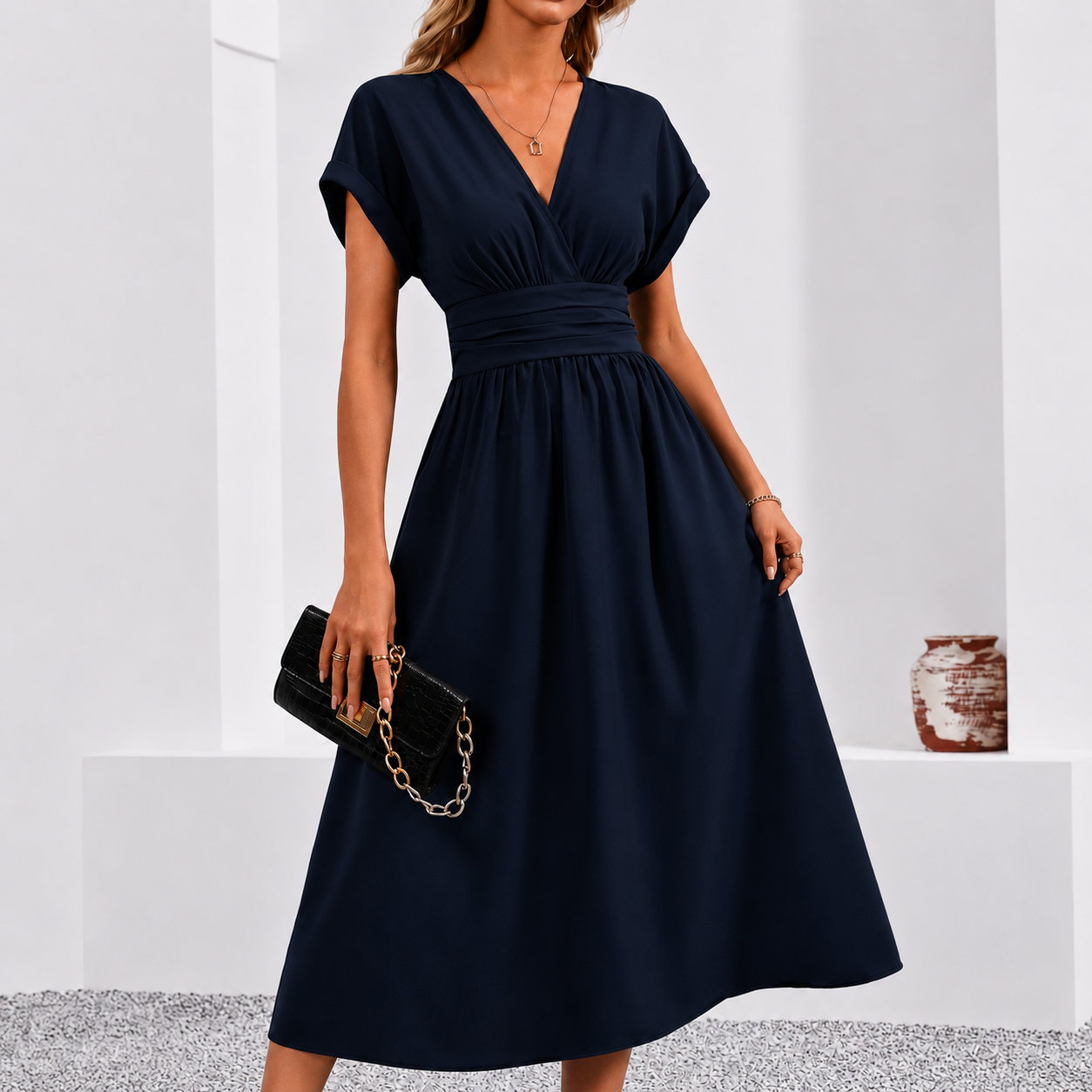 Marlene - Robe Élégance Fluide