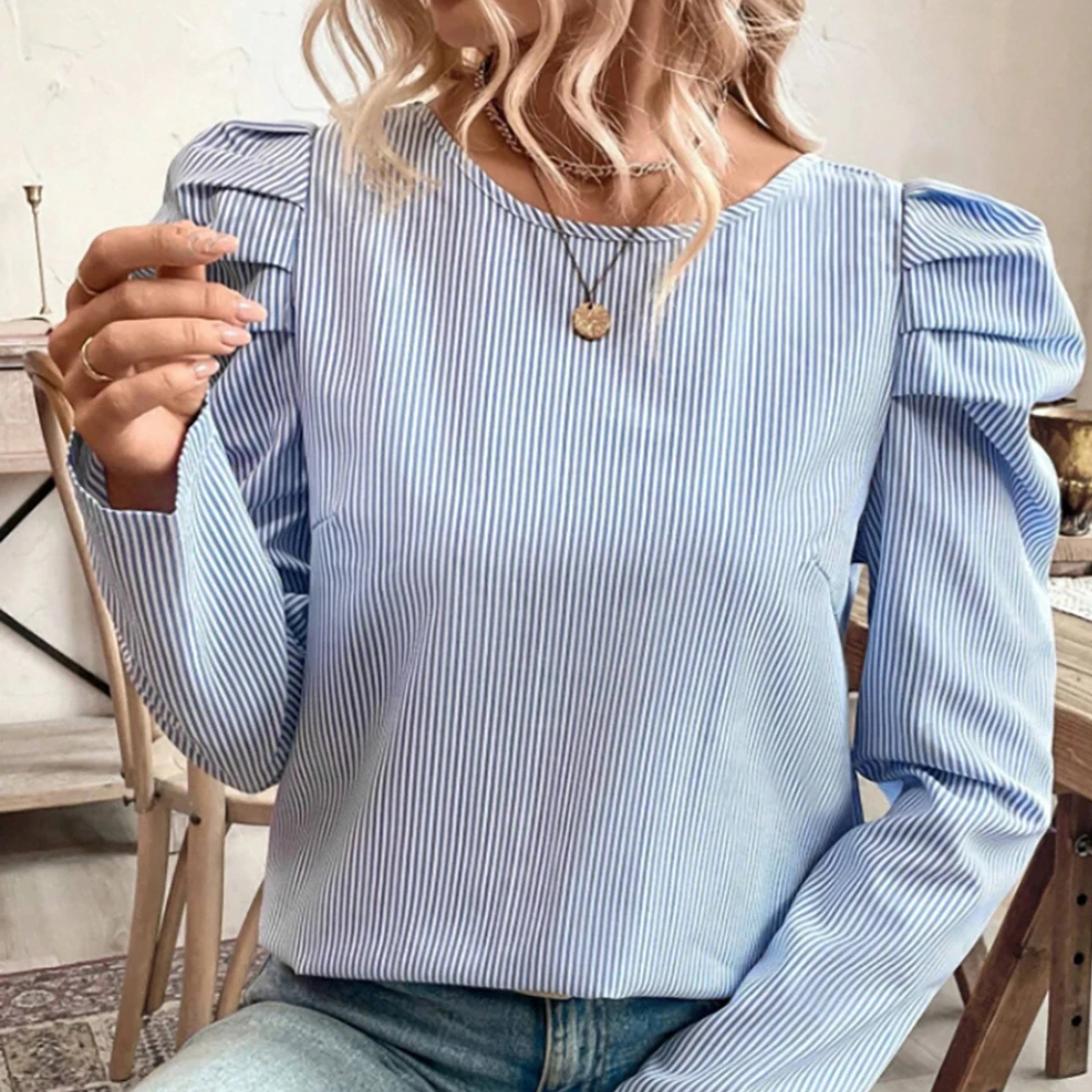 Venise – Casual Lightweight Striped Blouse