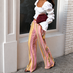 Noelia - Pantalón de pernera ancha