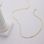 Stainless steel cross necklace