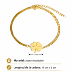 Kiara - Pulsera Elegante de Acero Inoxidable