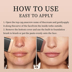 2-in-1 Cream Foundation and Concealer  Buildable Coverage and Long-Lasting 15 g