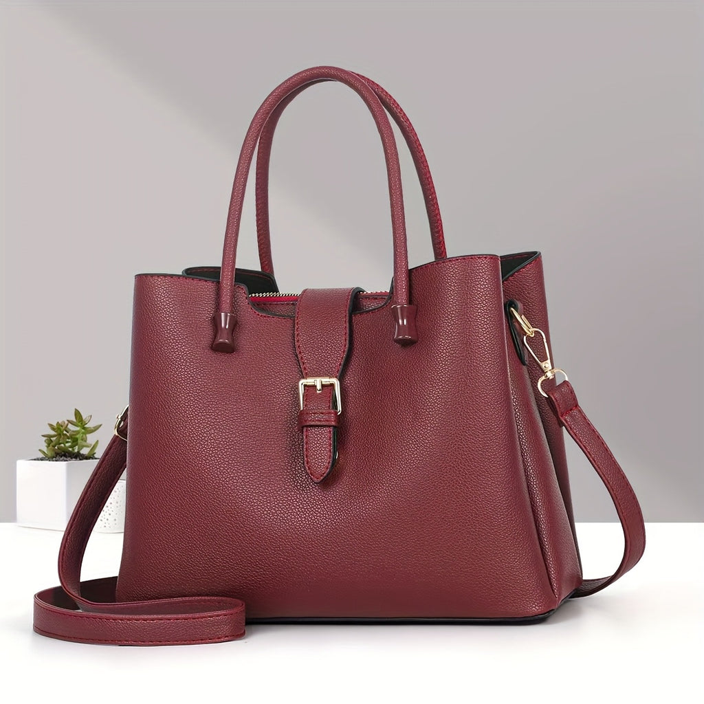 Cora - Bolso shopper de polipiel PU