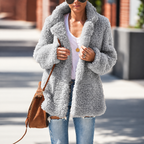 Mati - Gilet en imitation laine