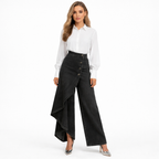 Celestine - High-Waisted Wide Leg Trousers