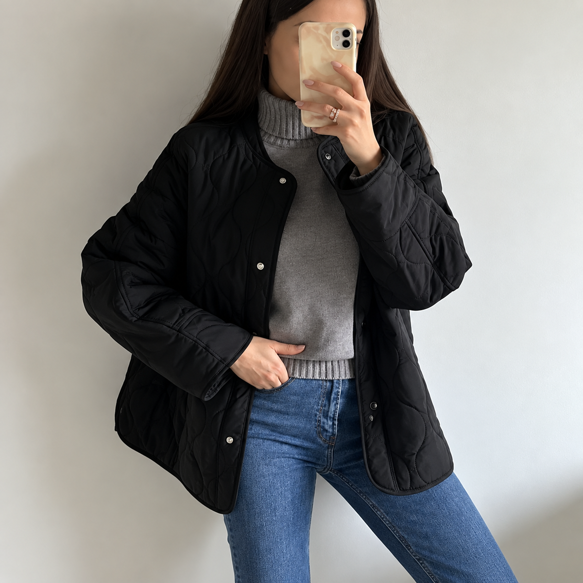 Alicia - polyester quilted jacket