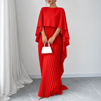 Ursula - Vestido elegante de poliéster elástico