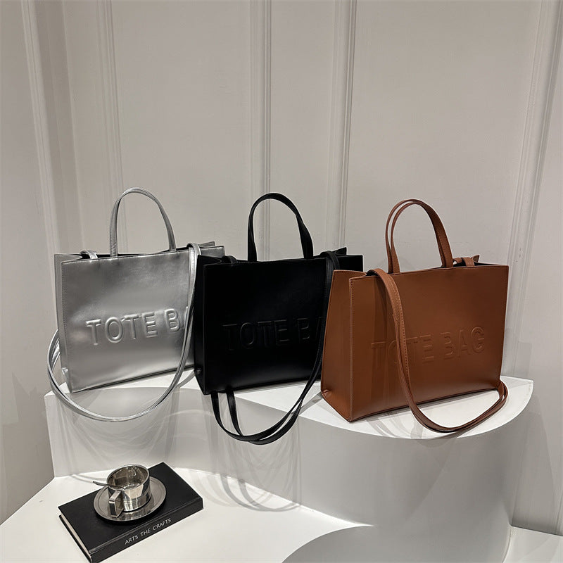 Lea - Tote Bag de piel sintética PU
