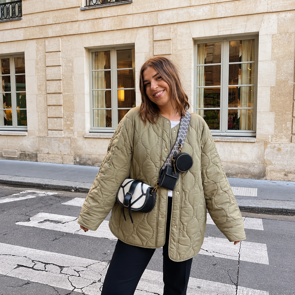 Alicia - polyester quilted jacket