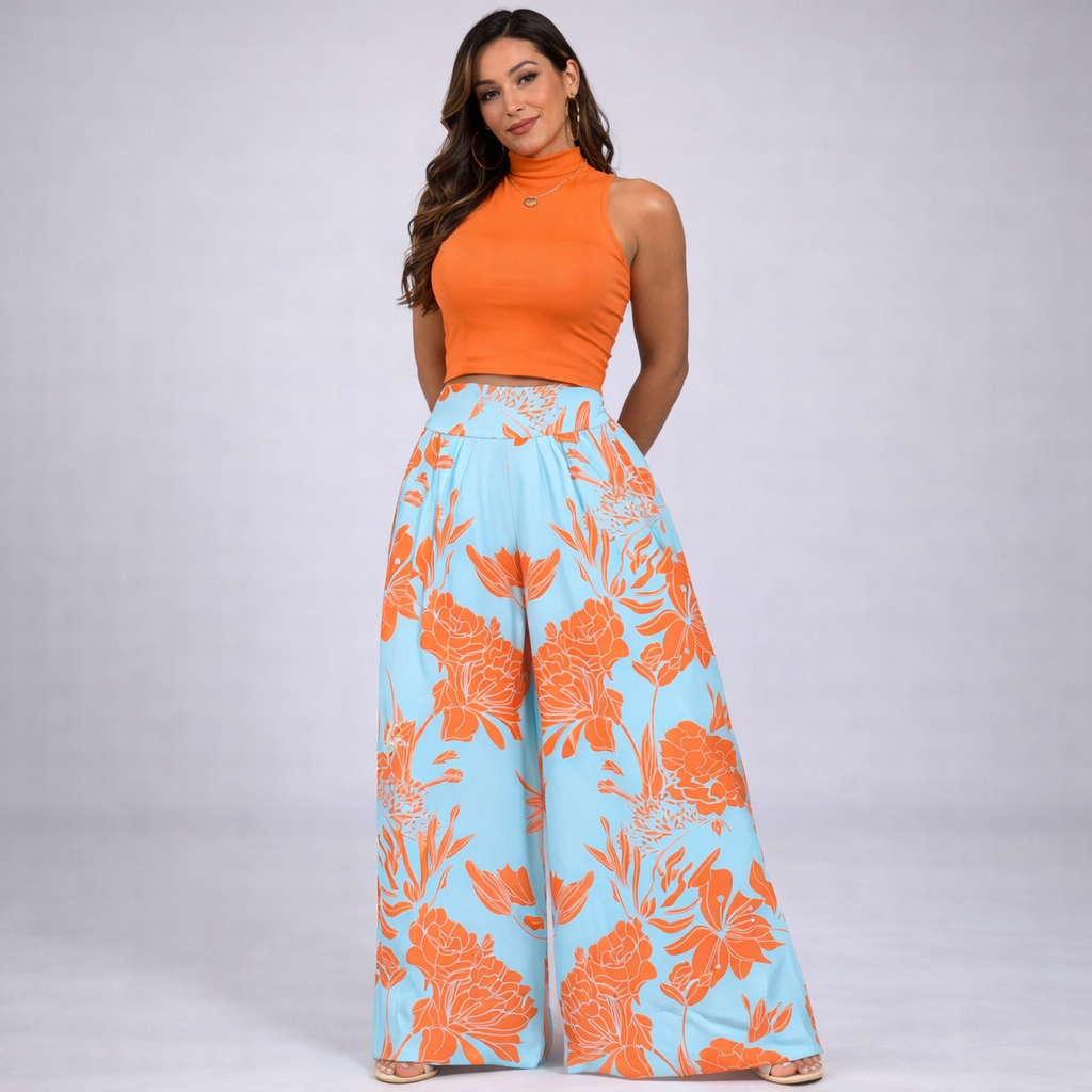 Carolina – Elegant Vest and Pants Set