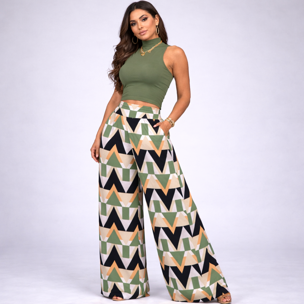 Carolina – Elegant Vest and Pants Set