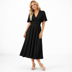 Denise - Summer Ruffled A-Line Dress