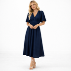 Denise - Summer Ruffled A-Line Dress