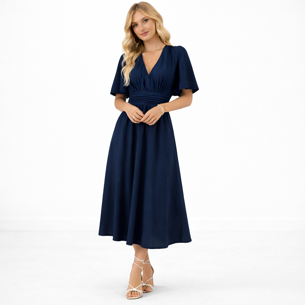 Denise - Summer Ruffled A-Line Dress