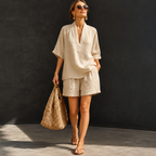 Amanda - Two-piece set in light, breathable fabric