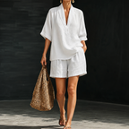 Amanda - Two-piece set in light, breathable fabric