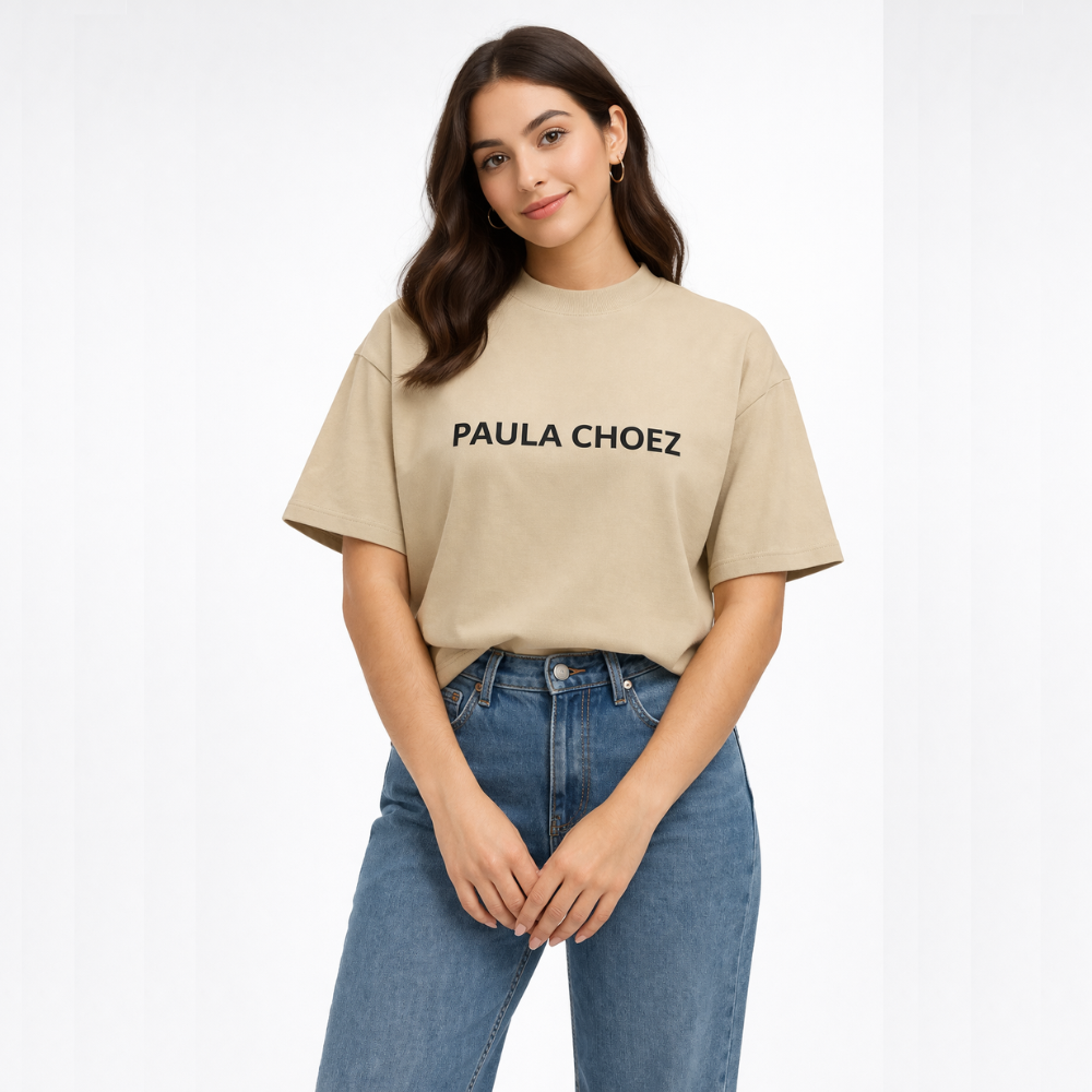 Paula Choez - Camiseta Oversize