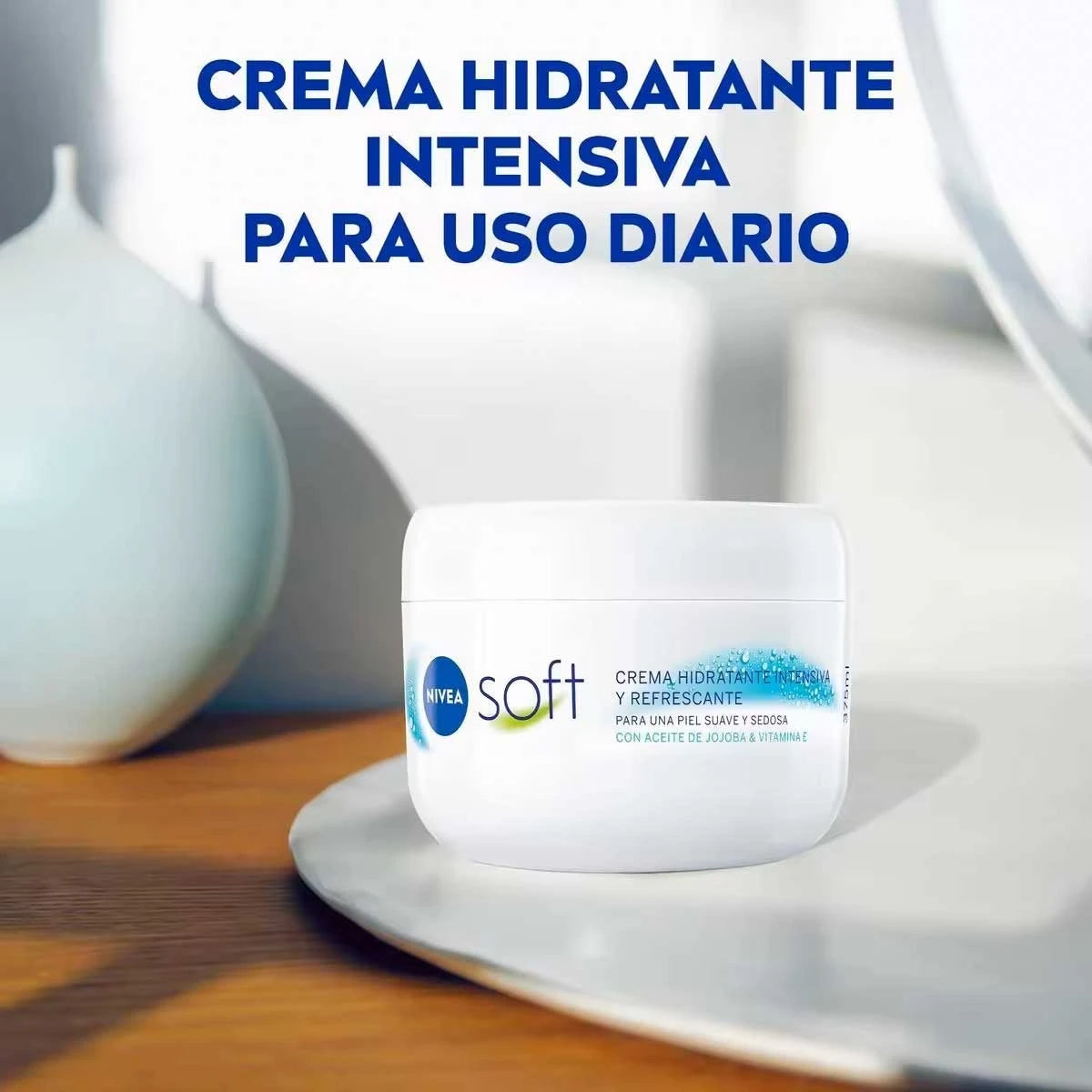 Crema hidratante multiusos Nivea  375 ml - paquete 3 unidades