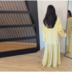 Ironica – Vestido Largo Patchwork Fluido