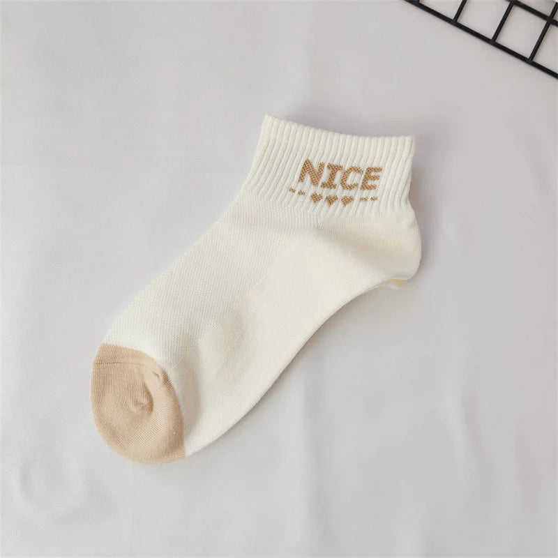 Ositos - Calcetines Pack 5 Caña Media, Suaves, Elásticos y Transpirables