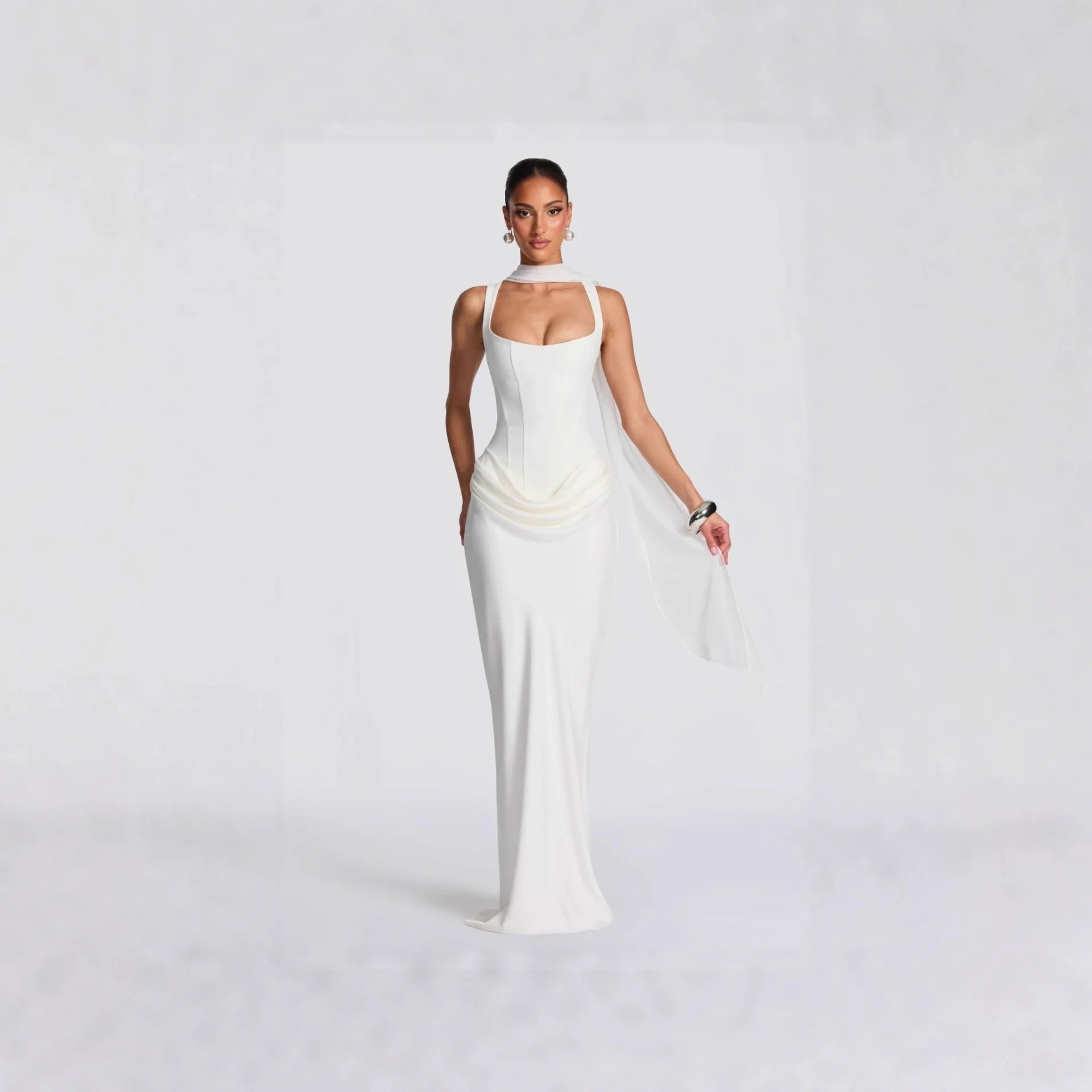 Selira Elegant Long Dress for Women