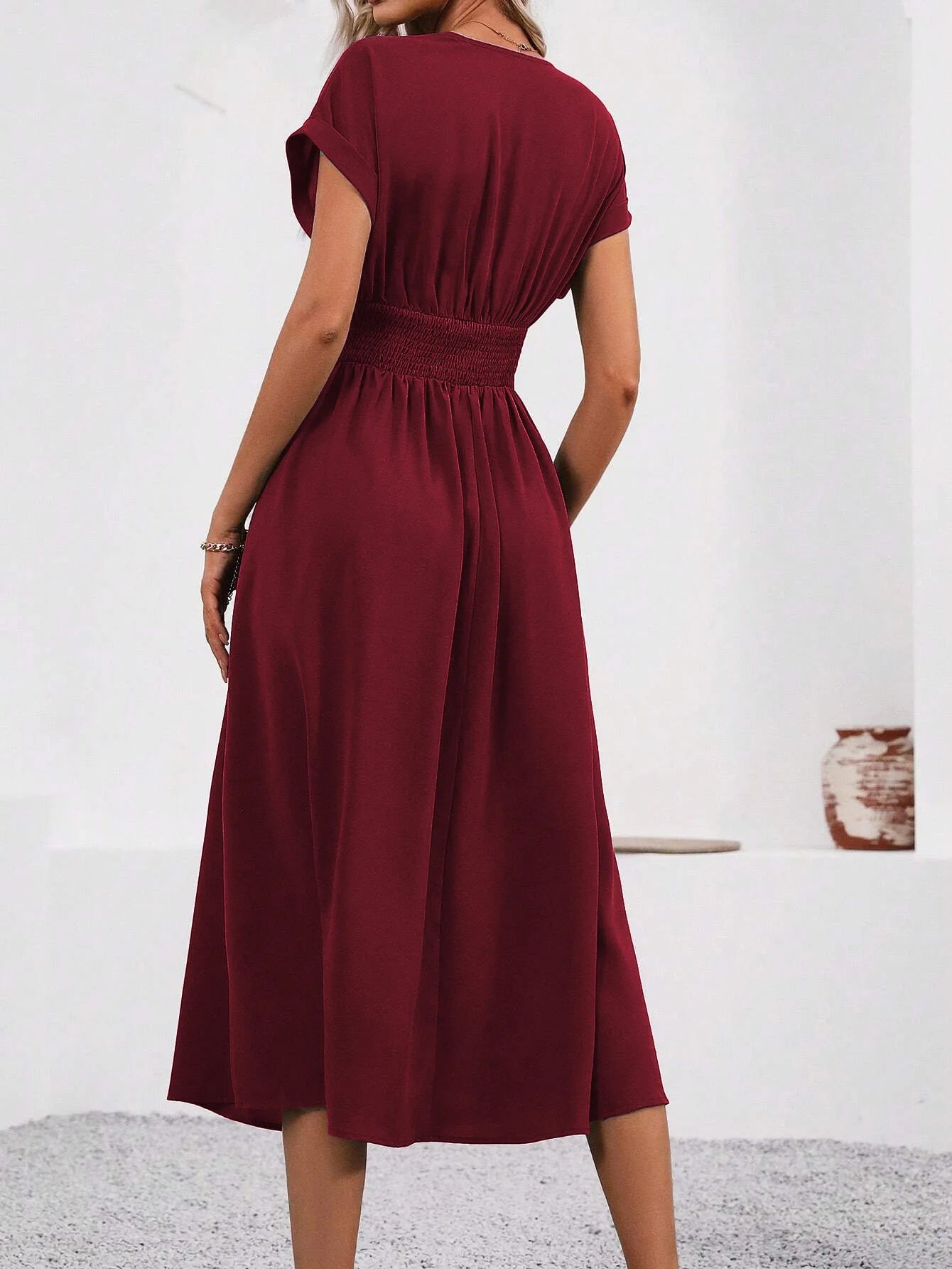 Marlene - Vestido Elegancia Fluida