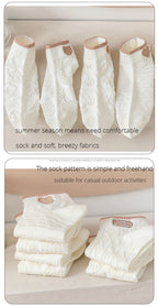 Ursula - Calcetines Florales Mujer Pack 5 – Transpirables, Suaves y Diseño Cute