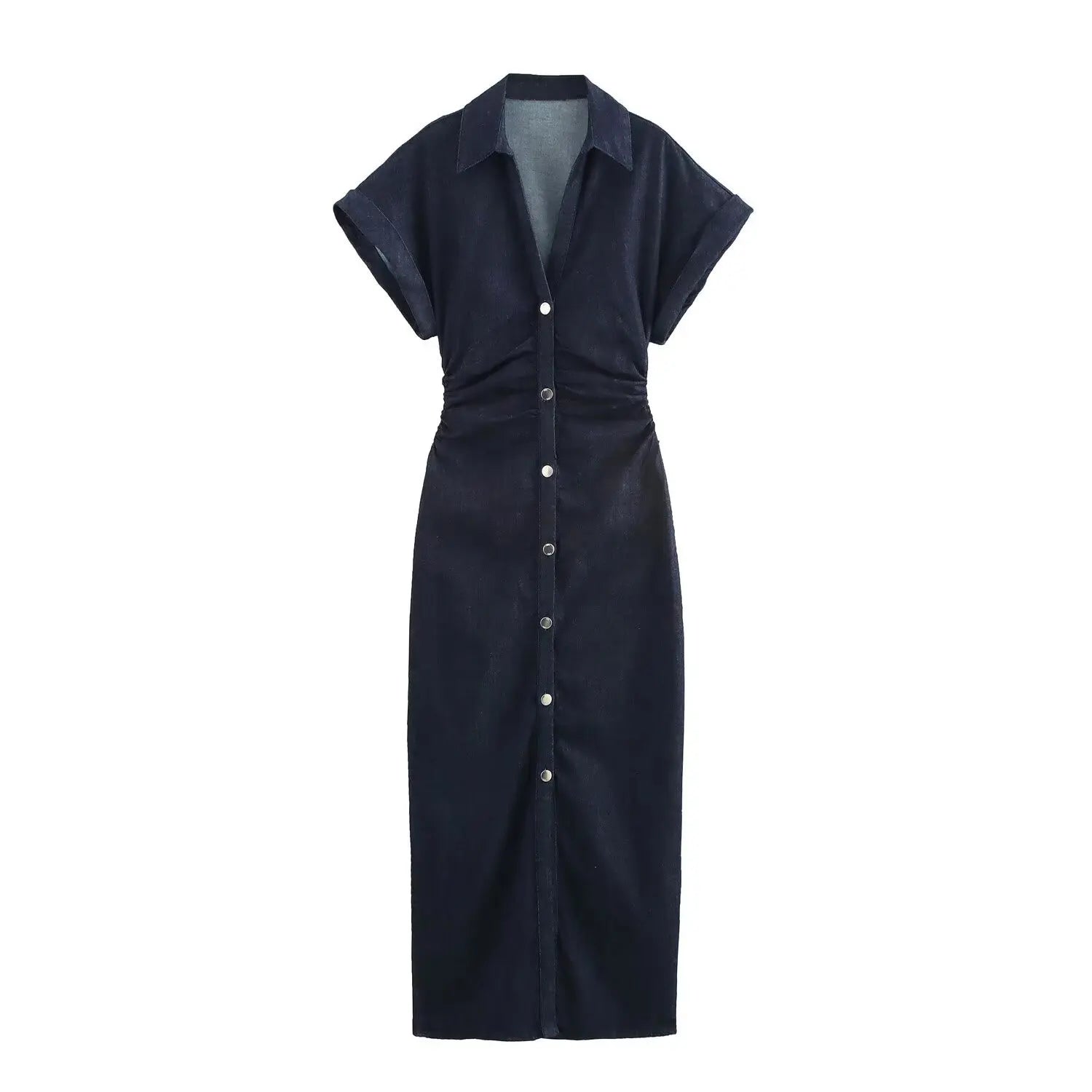 Derva - High-Waisted Vintage Streetwear Dress