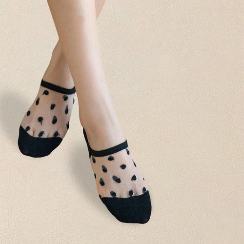 Bendecida - Calcetines Lunares Mujer Pack 5