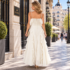 Mirta - Long floral polyester dress