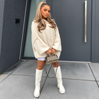 Mirla - chunky knit turtleneck sweater