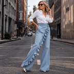 Diana - High-waisted denim jeans