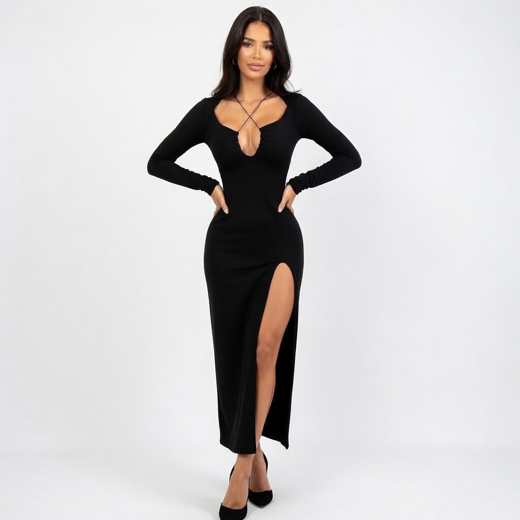 Debora - Fitted Midi Dress